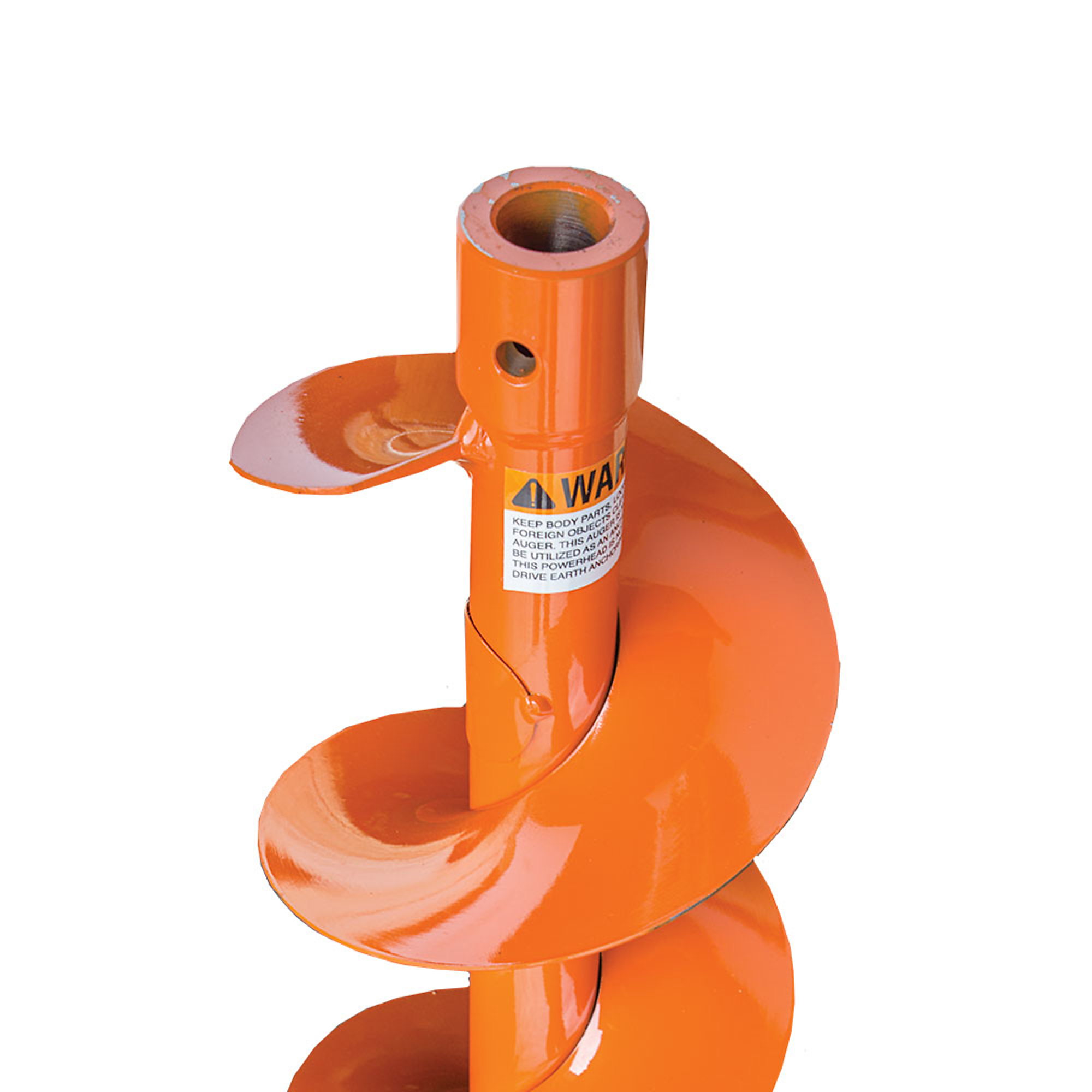 Earth Auger Bit | 2-In. x 30-In. | 1-In. Round Driveshaft Connection